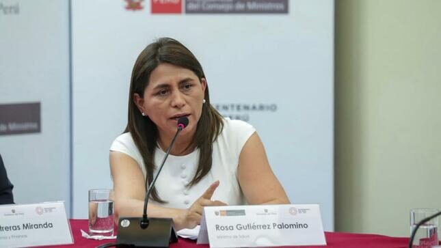 Ministra de Salud de Perú viajó a Estados Unidos pese a emergencia por ciclón Yaku