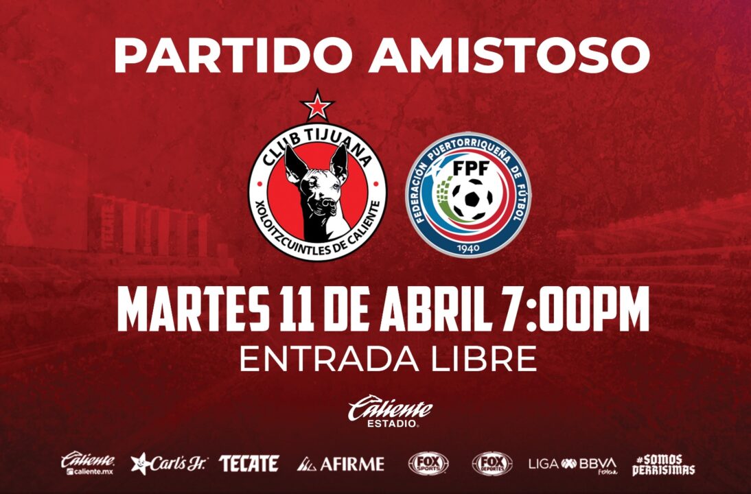 Xolos Femenil se Mide Este Día a la Selección de Puerto Rico