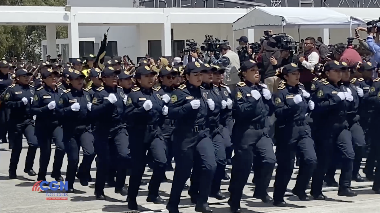 En la CDMX, cada vez más mujeres buscan ser policías