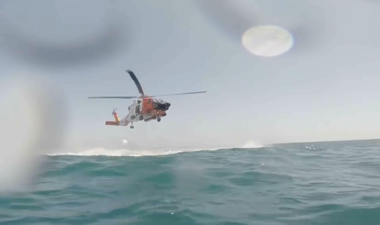 Rescate con helicópteros de pasajeros de tres diferentes cruceros