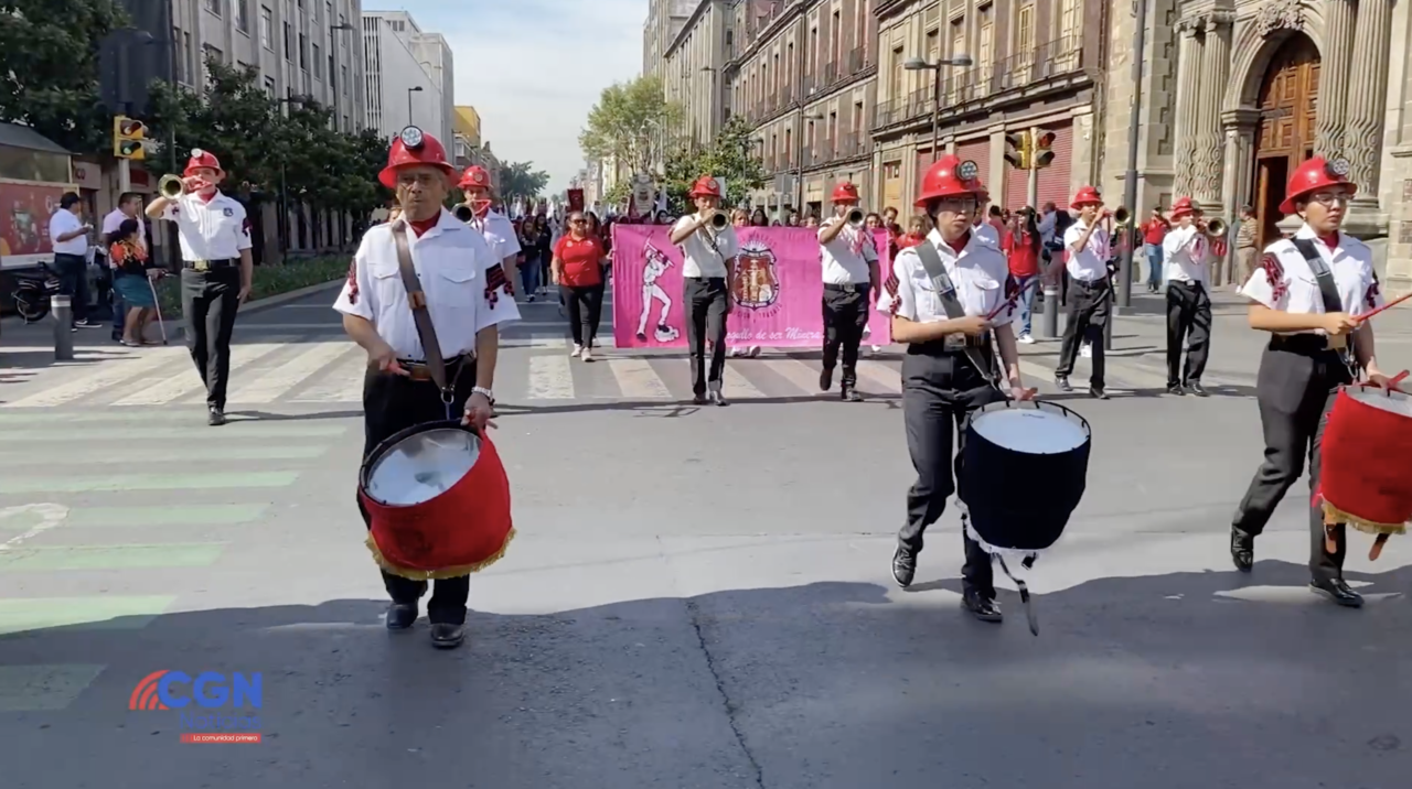 Trabajadores marcharon este 1 de mayo en la Ciudad de México