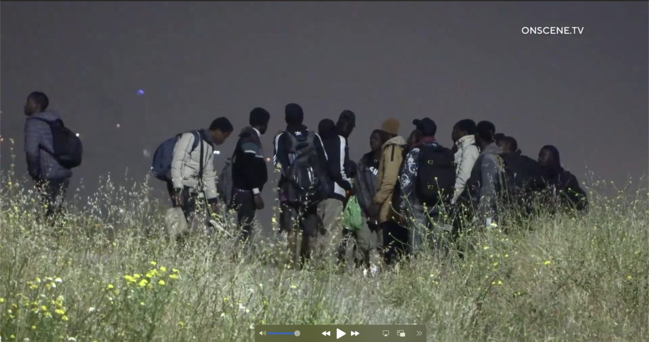 Ante la oleada de migrantes llegando a la frontera de San Diego el Presidente Biden autoriza el envio de la Guardia Nacional