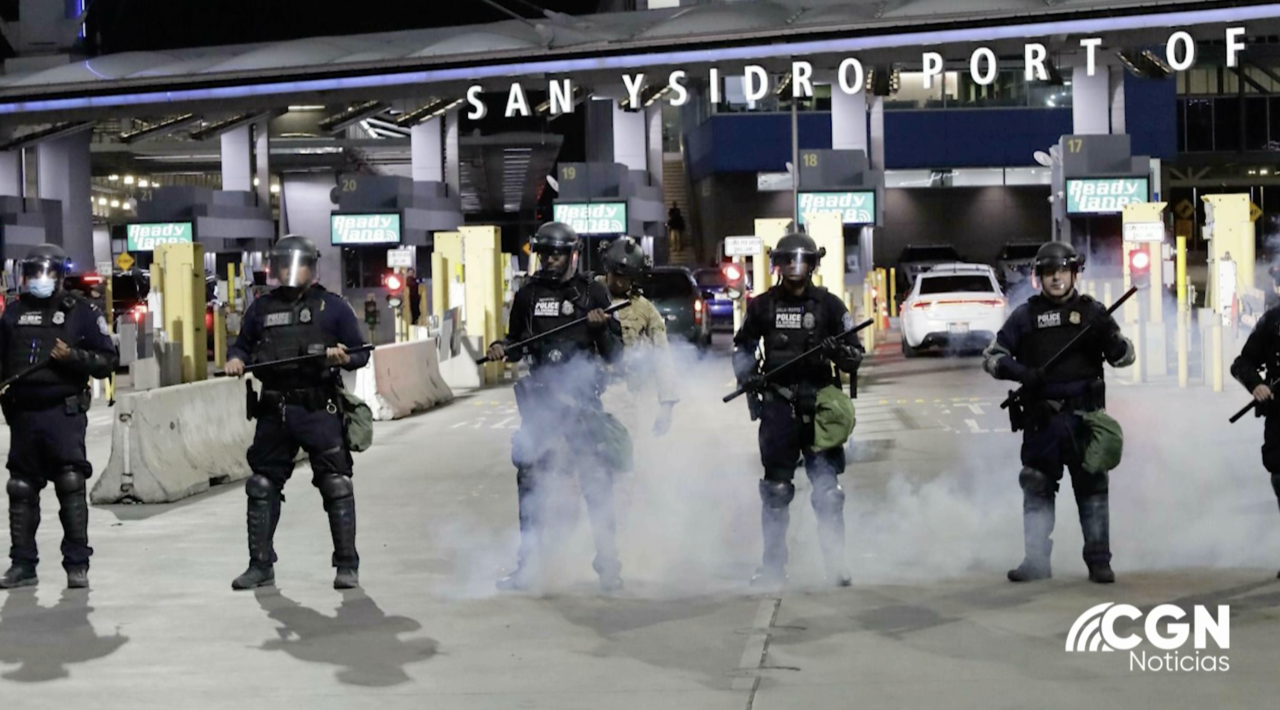 Se preparan agentes de CBP, realizan simulacro 