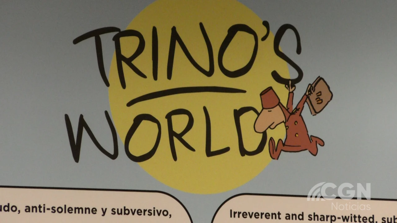 EL CARICATURISTA TRINO, VISITA EL MUNDO TRINO. SE TRATA LA PRIMERA EXPOSICIÓN DE UN ARTISTA HISPANO EN EL MUSEO DEL CÓMIC-CON