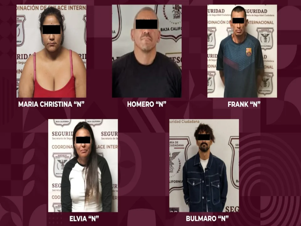 DETIENEN A 5 PRÓFUGOS DE ESTADOS UNIDOS
