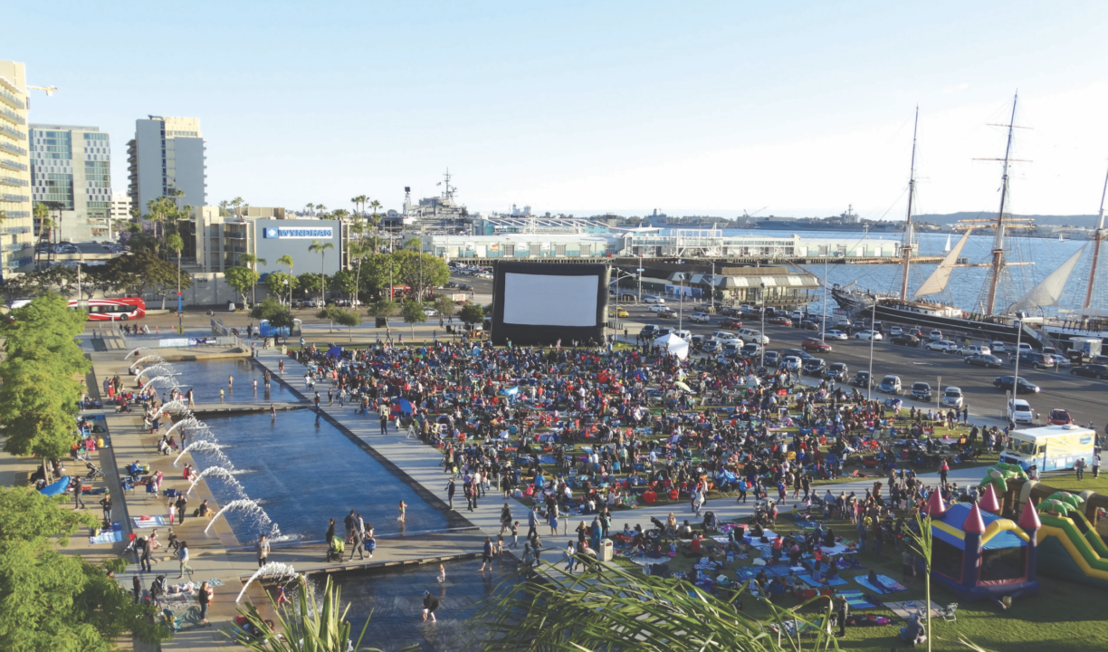 CINE GRATIS BAJO LAS ESTRELLAS. REGRESAN LAS NOCHES DE DIVERSIÓN EN LOS ESPECTACULARES PARQUES DE SAN DIEGO