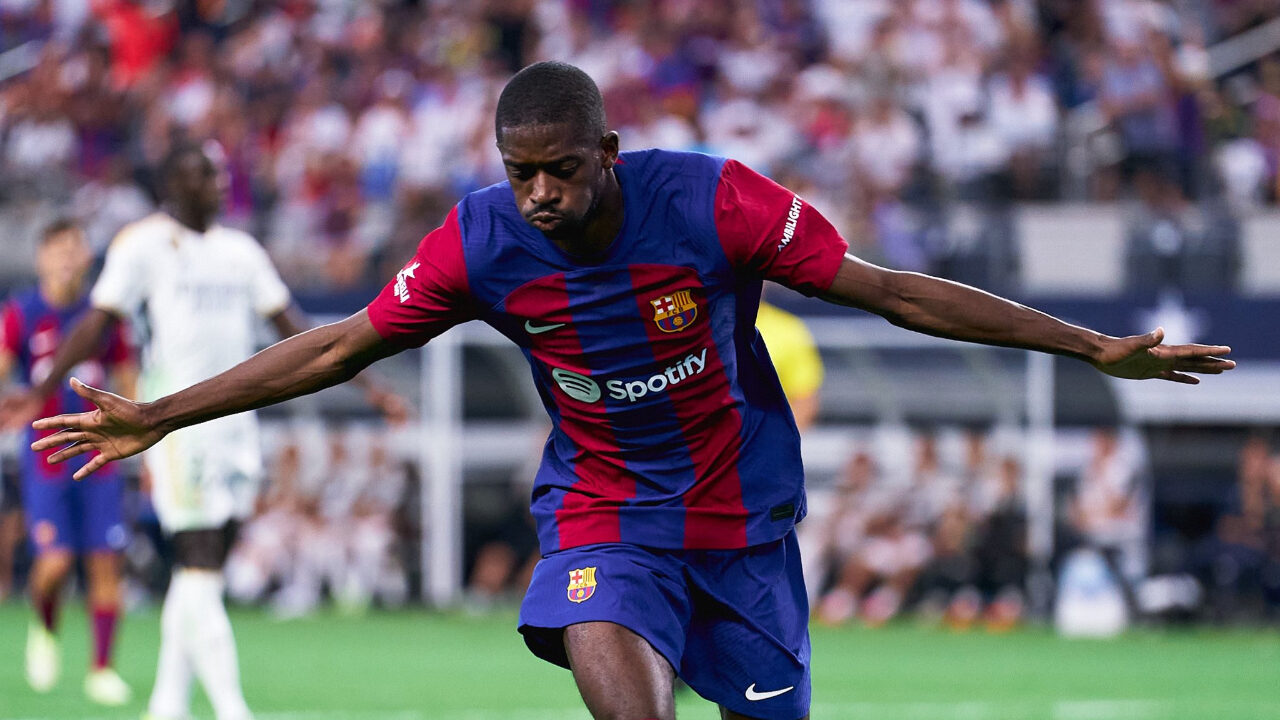 Clásico de verano con goleada; el Barça se impone al Madrid en USA