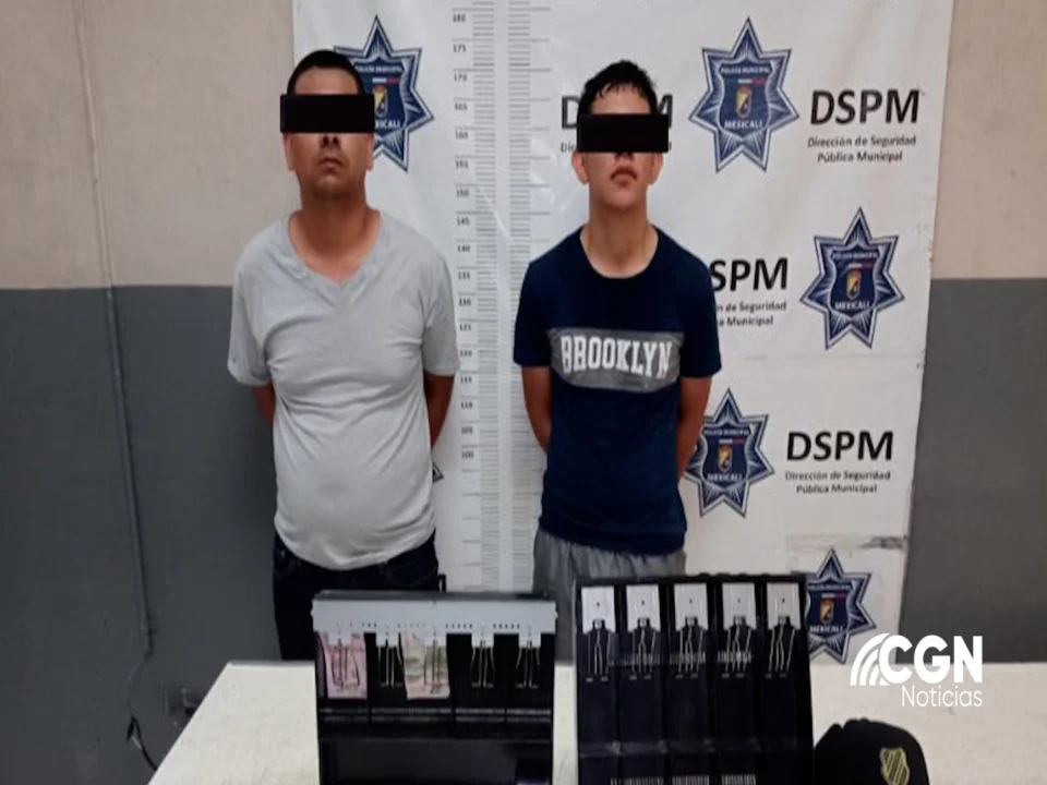 DETIENEN A DOS JÓVENES POR ASALTO VIOLENTO