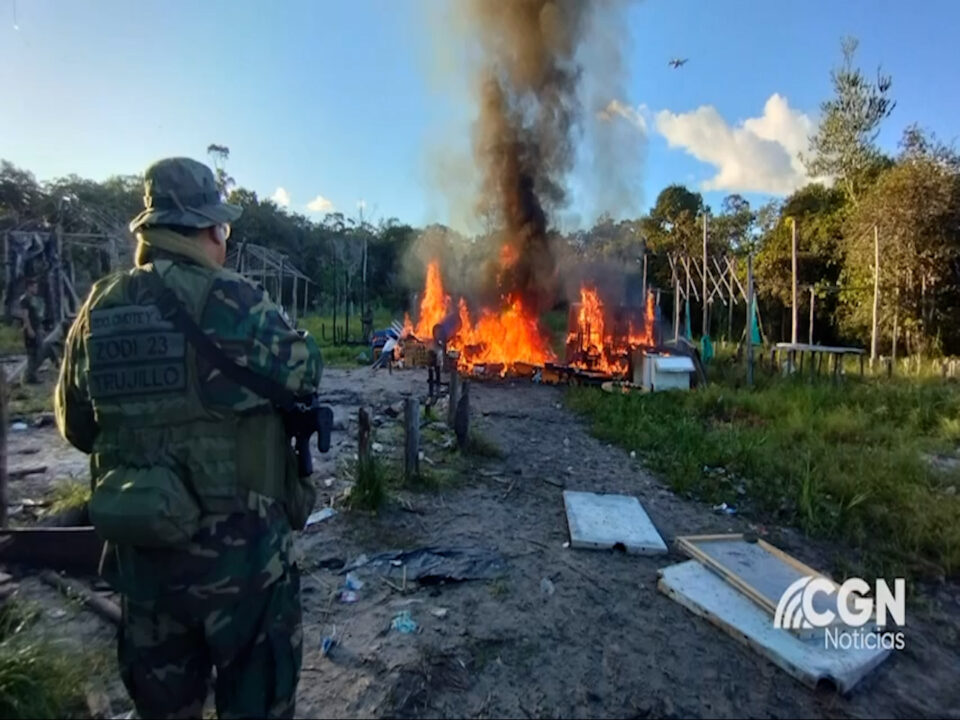 27 INSTALACIONES DE MINERÍA ILEGAL DESTRUIDA EN LA AMAZONÍA VENEZOLANA