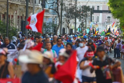 DINA BOLUARTE RECONOCE QUE REINICIO DE PROTESTAS EN PERÚ FUE PACÍFICO