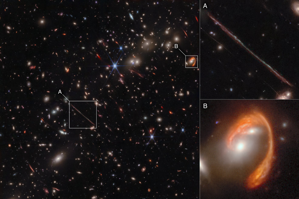 Webb Capta \"El Gordo\", un conjunto de galaxias distantes.