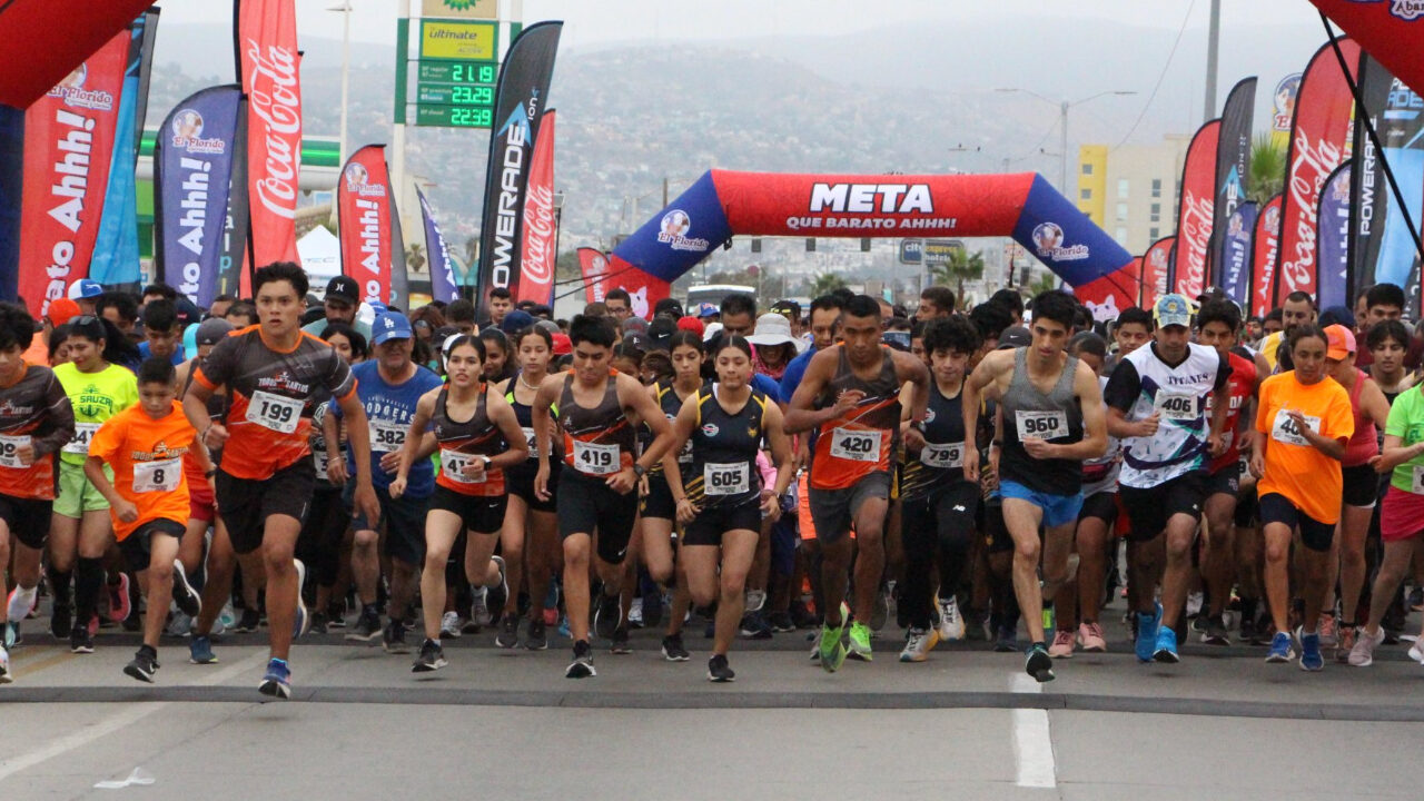 Hilary obliga a la postergación del Medio Maratón de Ensenada
