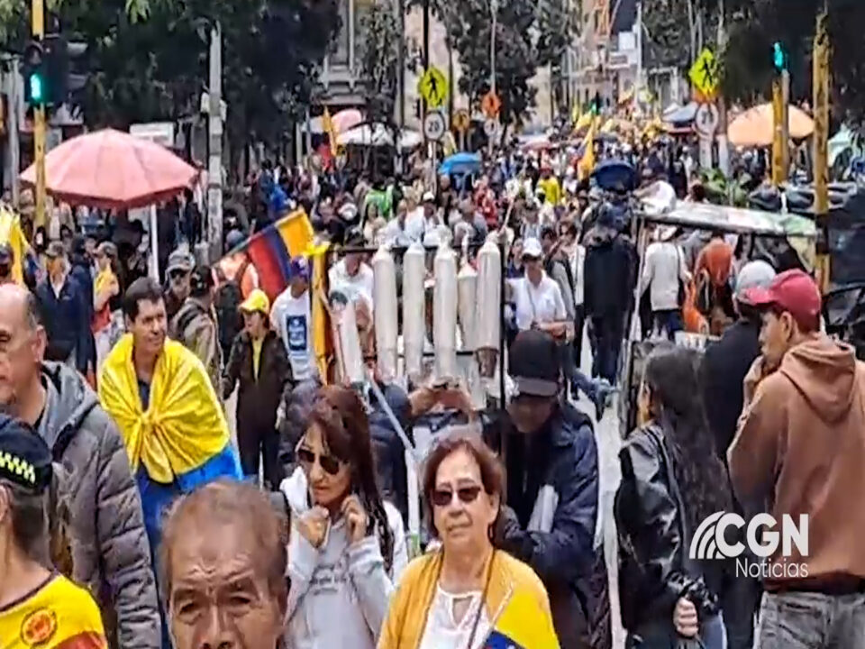 Marchas en contra del gobierno de Gustavo Petro en Colombia