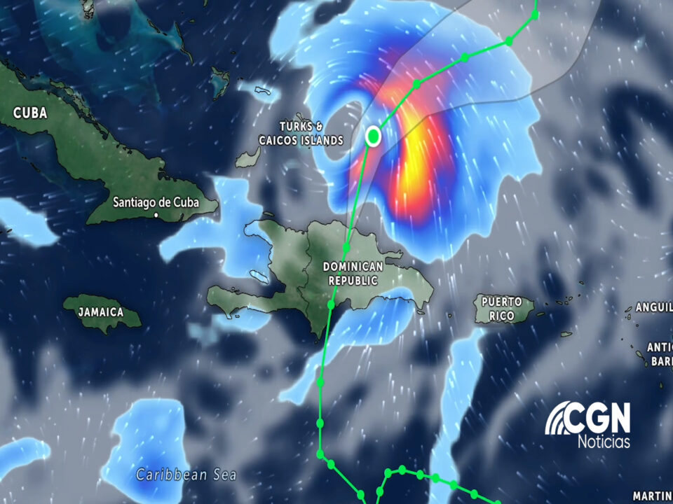 Tormenta Tropical Franklin provoca inundaciones en República Dominicana. Deja dos fallecidos