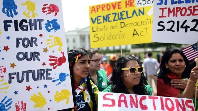 EEUU negocia sanciones si hay elecciones libres en Venezuela