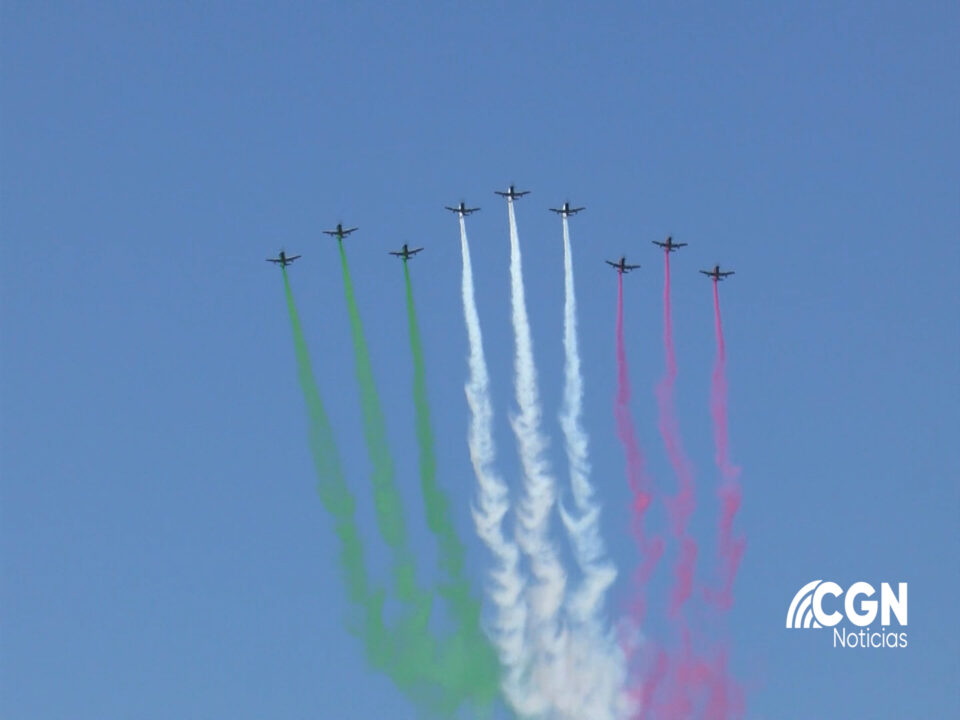 Más de 80 aeronaves de la Fuerza Aérea Mexicana participarán en el Desfile Militar del 16 de septiembre