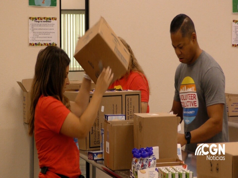 Alimentos gratis  para  estudiantes durante los fines de semana