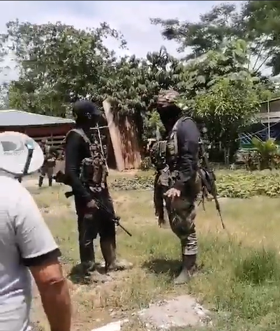 Militares disfrazados de guerrilleros causaron terror