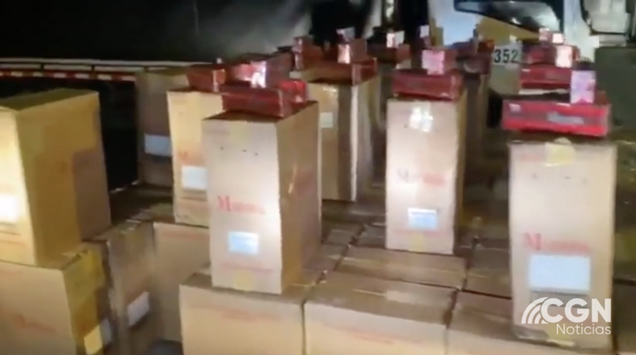 Operativos logran decomisar 780 mil cajetillas de cigarrillos. Caen bandas de contrabandistas