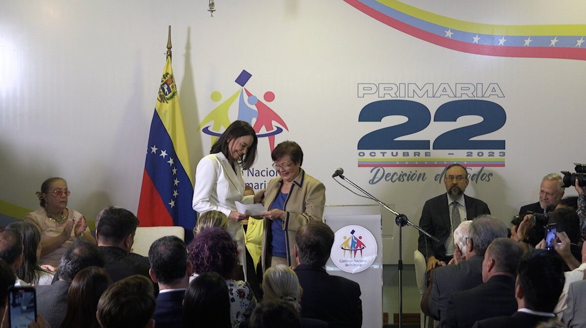 Proclamada María Corina Machado como candidata presidencial