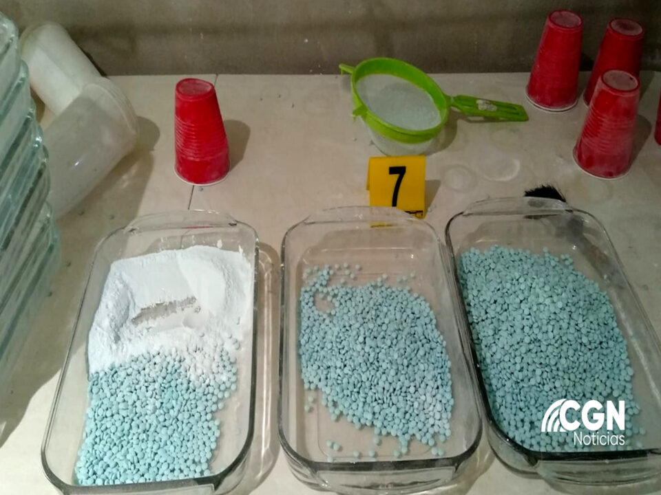 Decomisan fentanilo en Tijuana; era un cargamento con más de 300 mil pastillas