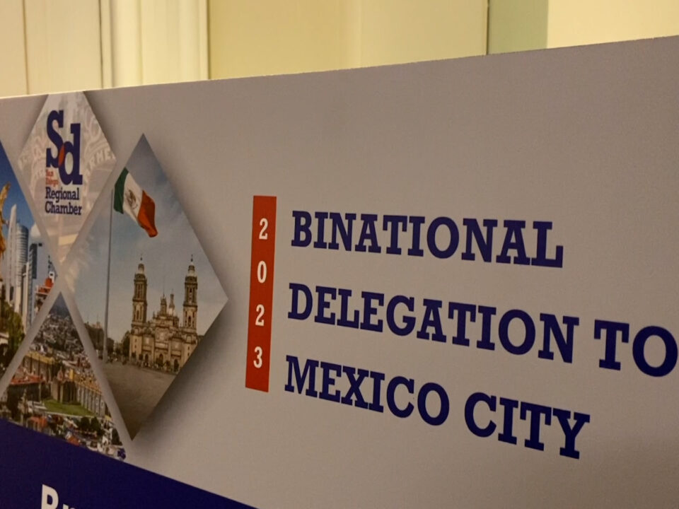 Llega a la Ciudad de México la 17ª delegación binacional anual de la Cámara Regional de Comercio de San Diego