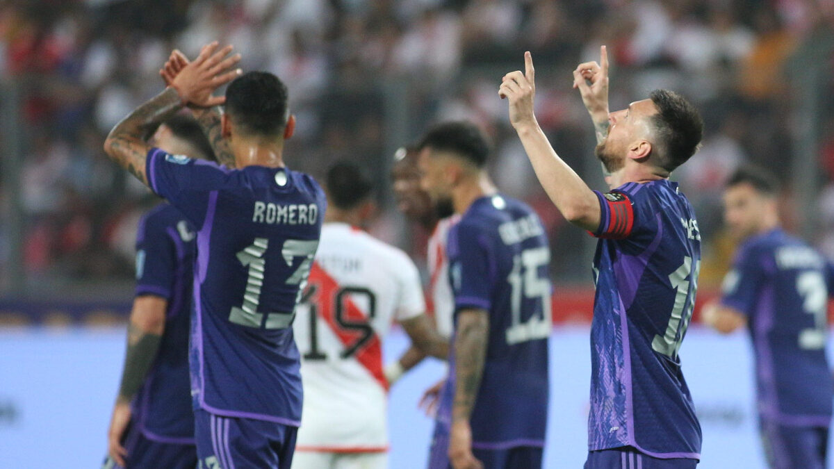 Apareció Messi y desapareció Perú