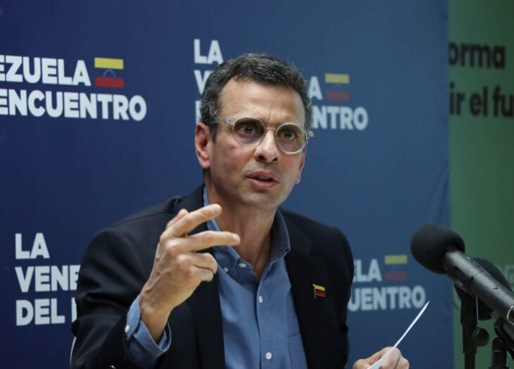 Henrique Capriles renunció a su candidatura en las elecciones primarias venezolanas