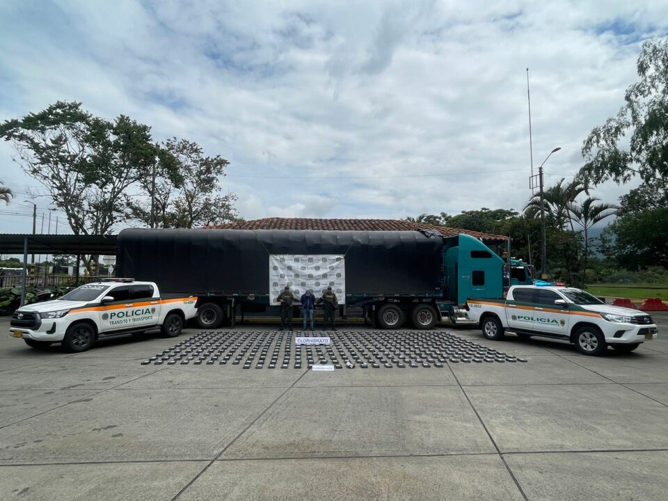 22.6 toneladas de estupefacientes incautadas en las carreteras del país  