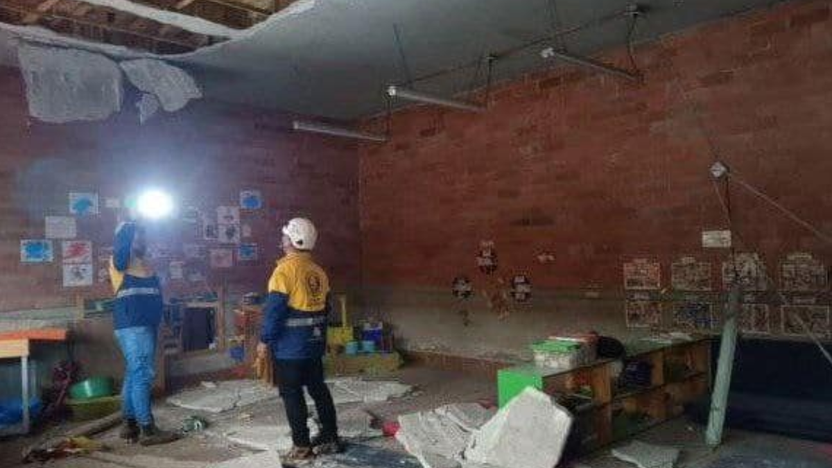 Tragedia: Menor falleció tras colapso del techo en jardín infantil
