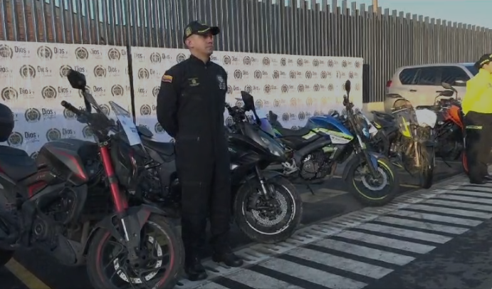Mil 800 vehículos robados fueron recuperados por la Policía en Bogotá  