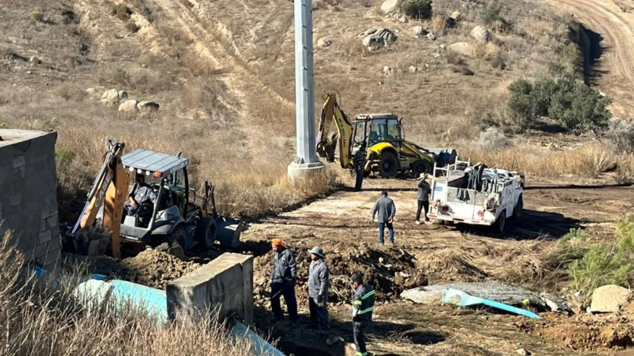 Colonias de Tijuana y Rosarito sin agua tras fuga en acueducto Florido-Popotla