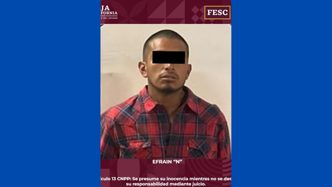 Se escondía en Ensenada un pandillero de California acusado de asesinato