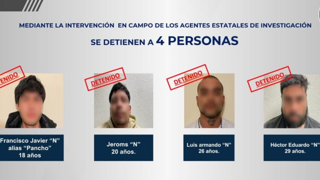 Detienen a 4 por feminicidio de adolescentes encontradas en carretera Tijuana-Tecate
