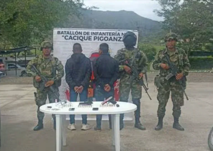 Dos menores fueron rescatados luego de ser reclutados por grupos armados 
