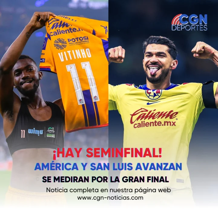 América y San Luis en semifinales de la Liga MX