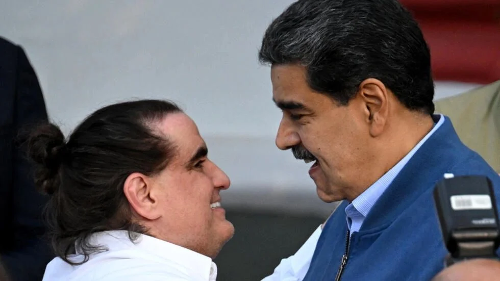 Alex Saab llegó a Venezuela después de ser liberado por EEUU.
