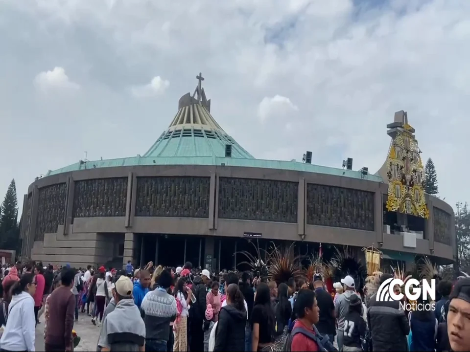 Más de 12 millones de personas visitan a la virgen de Guadalupe en su día