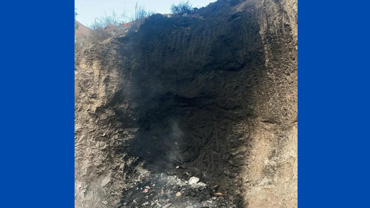 Rescatan a dos niños en Tijuana tras caer 10 metros desde un barranco