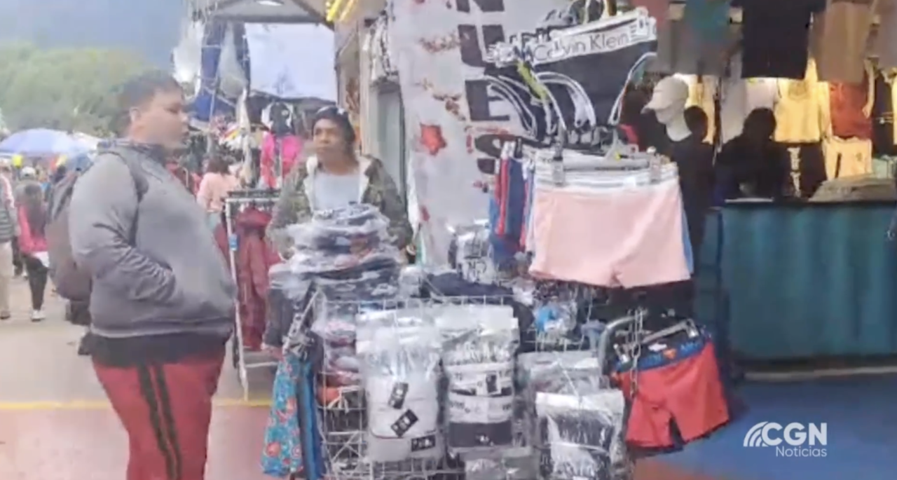 Temporada decembrina en el centro de Bogotá, la meca del comercio