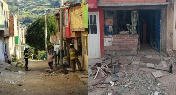 Explosión de granada desató caos y terror en Bogotá
