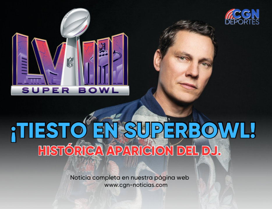 Tiesto tocará en el Súper Bowl