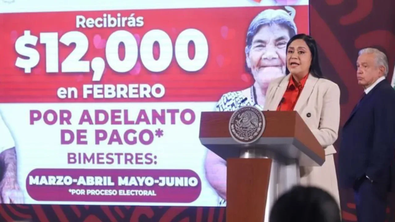 Estas son las fechas para pagos adelantados de la Pensión del Bienestar 2024 