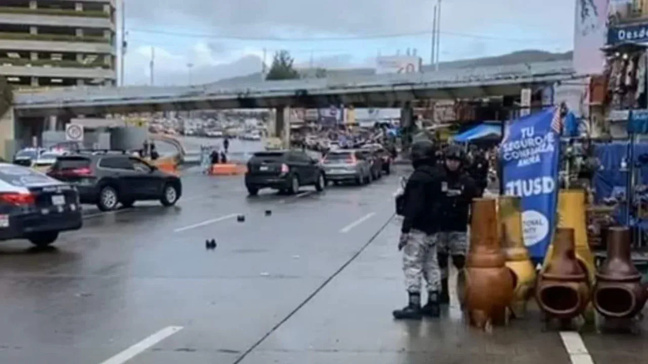 Reportan ataque armado contra vendedores en la garita de San Ysidro 