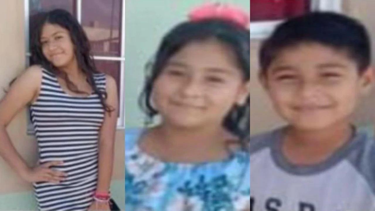 Activan Alerta Amber en Mexicali por tres hermanitos desaparecidos desde diciembre