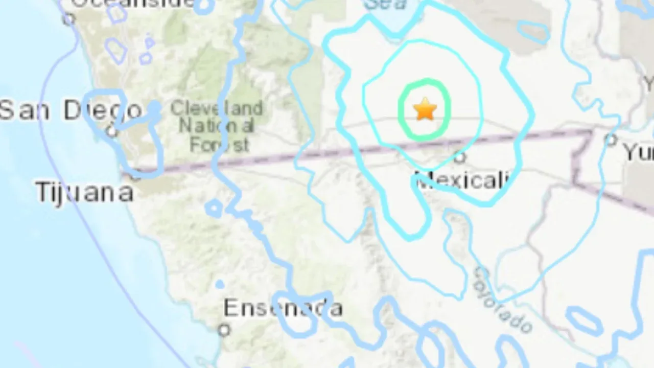 Sismo hoy Mexicali: Casi 200 réplicas desde el primer movimiento; no se reportan daños