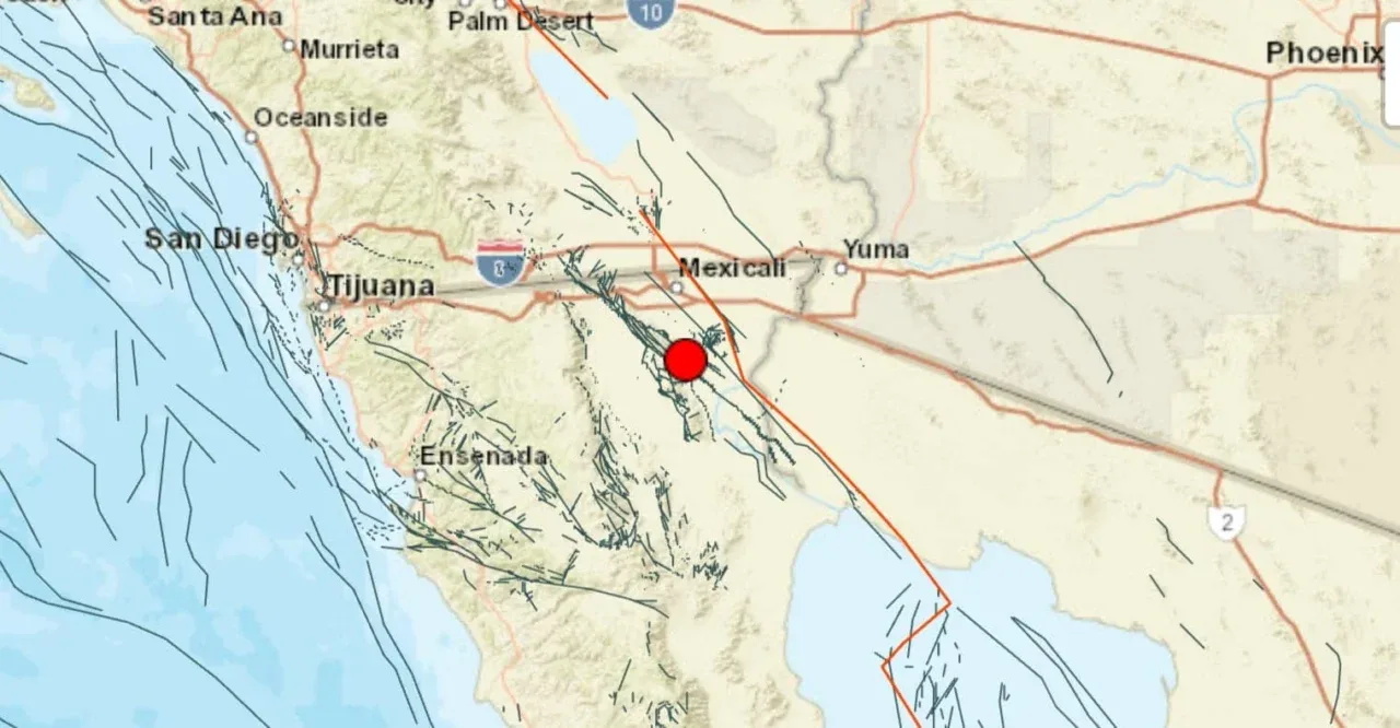 Reporta Protección Civil un sismo en Mexicali