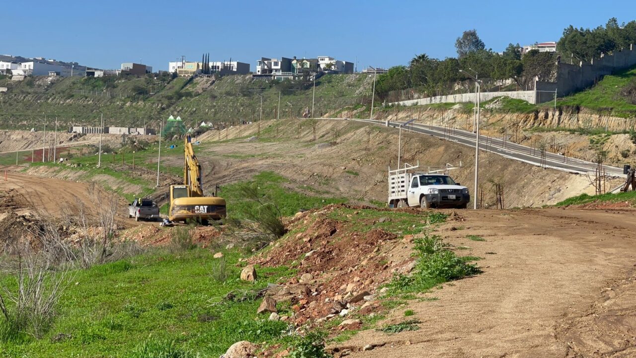 Se destruye \"Parque Esperanto\" por las recientes lluvias en Tijuana