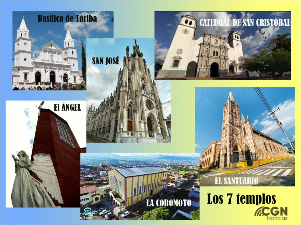 Feligreses visitan los siete templos este viernes santo