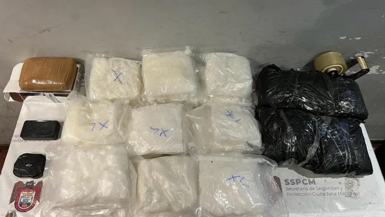 Detectan caso de “mula ciega” en Tijuana; narcos dejaron 18 kilos de metanfetamina